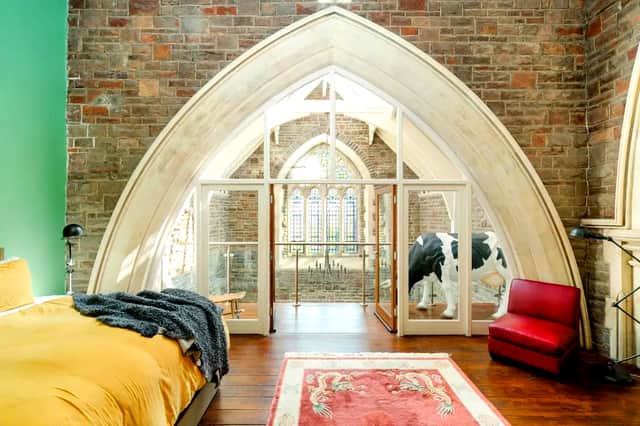 This six-bed property housed in a former church is on the market in Redland, Bristol - but it’ll cost you a pretty penny.