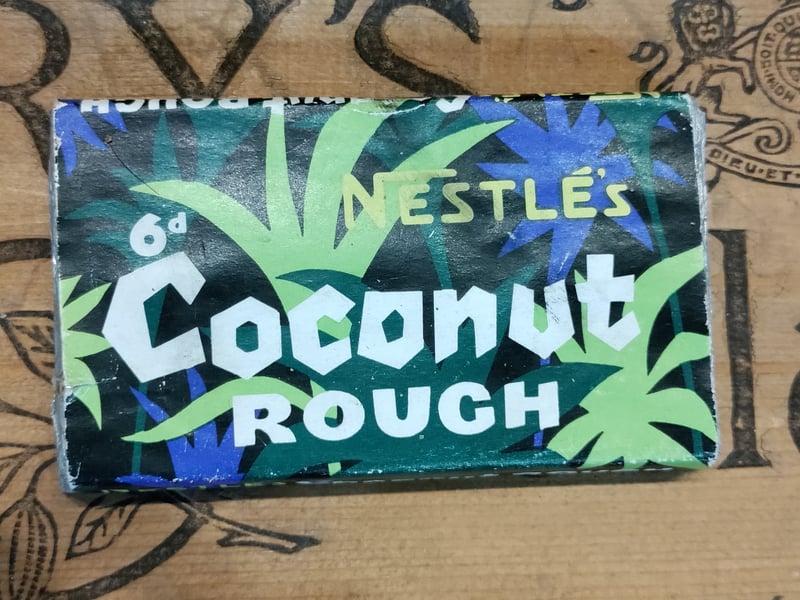 Ok, not strictly a Bristol chocolate, but one which will have been eaten in the playgrounds across the city. Today, rather than being sold as slab, it is sold in a 20g loose packet.