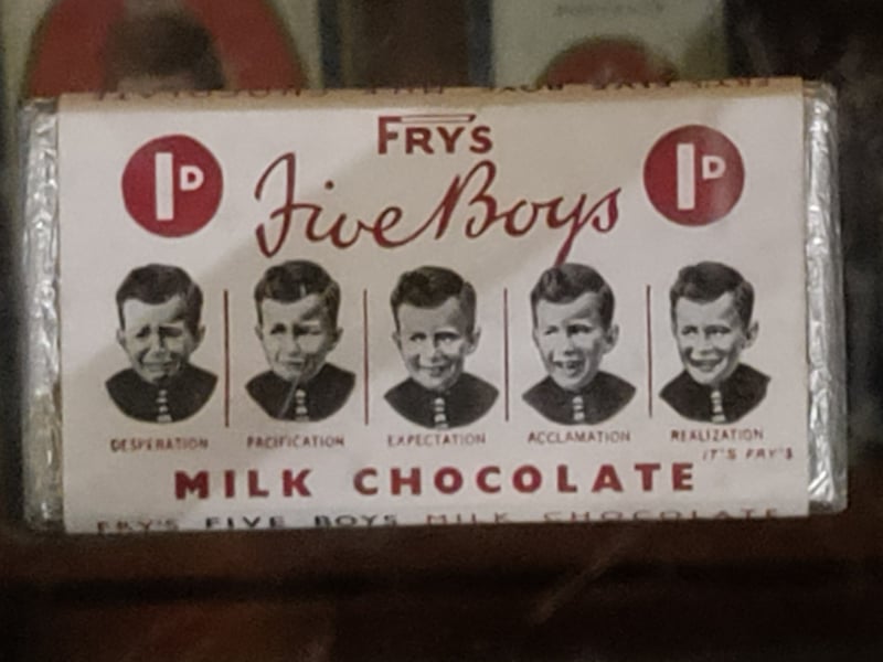 Fry’s Five Boys chocolate was once the most famous confectionery bar in the world - and it was made right here in Bristol, and later Keynsham. It was first sold in 1902, before being withdrawn in 1976.