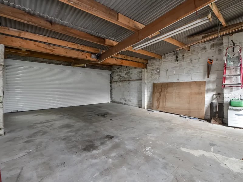 Garage area