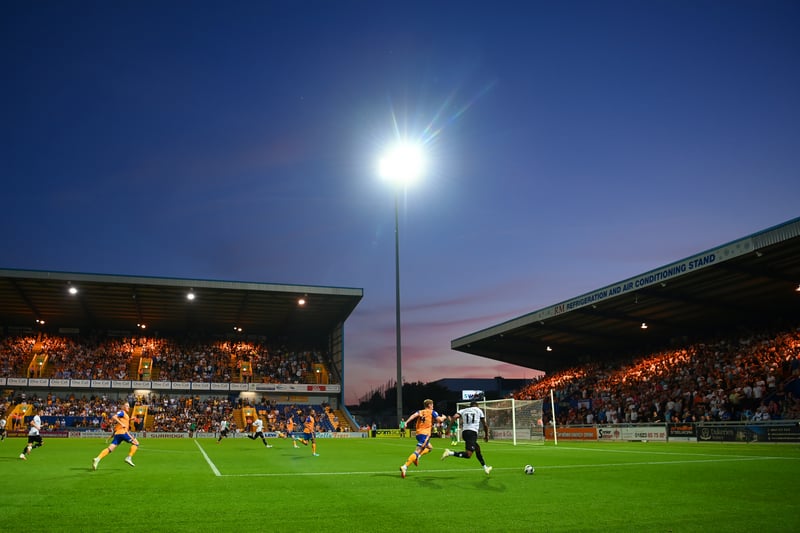 The Stags could end the season in the League Two play-offs if results go their way on Monday