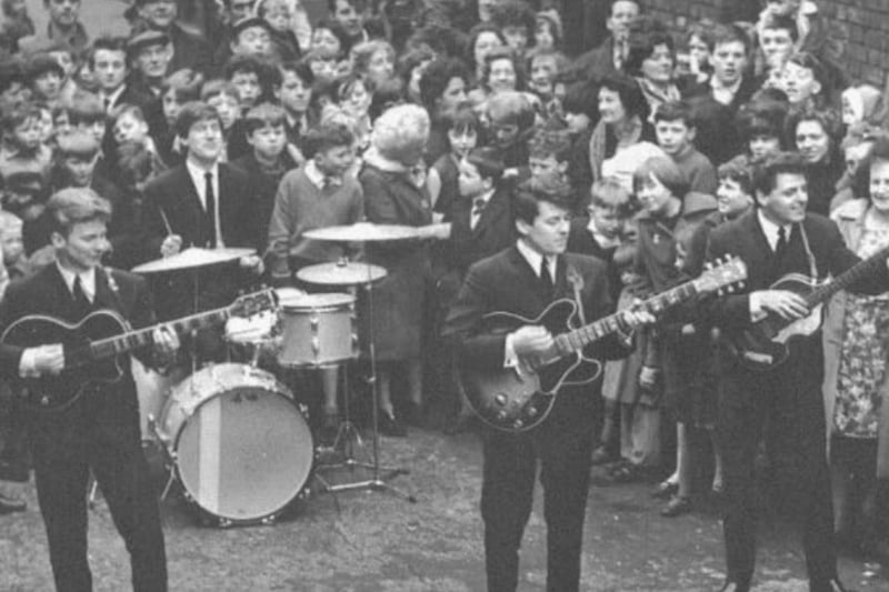 Step back to the swinging sixties at the new exhibition in Liverpool Central Library. A world premiere of a ‘lost’ song by the late Merseybeat legend Gerry Marsden launched the fascinating new exhibition exploring how and why Liverpool rose to rule the pop world in 1963. 