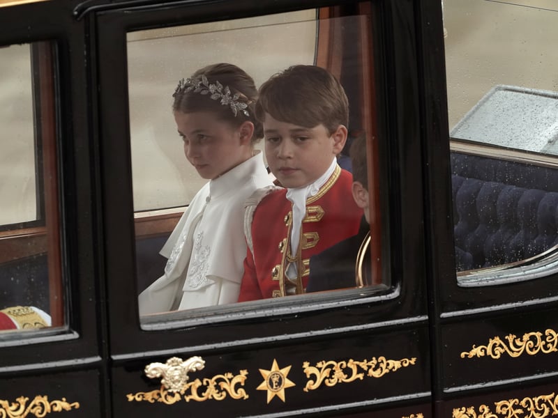 Prince George and Princess Charlotte