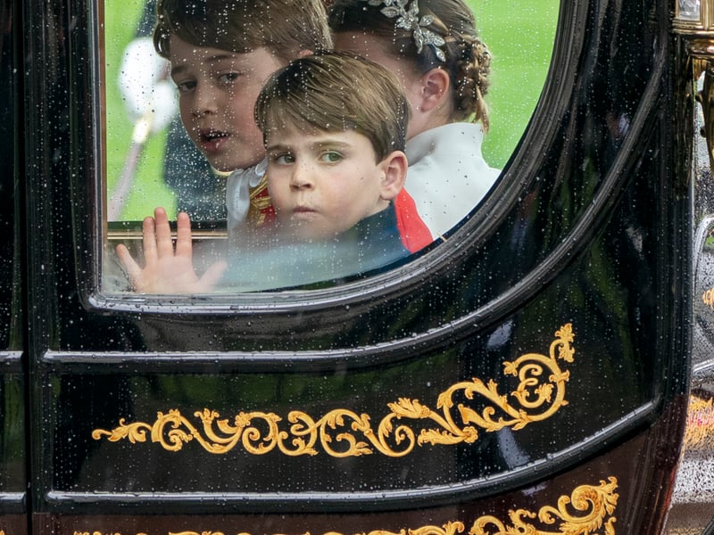 Prince Louis and Prince George