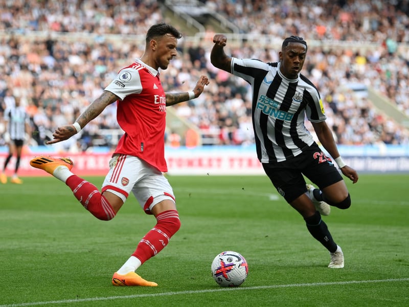 Put Newcastle on the front foot early on with some high pressing. Had a great chance to equalise in the first half but was denied by Aaron Ramsdale. Could have brought Newcastle level had it not been for a great challenge from Granit Xhaka.