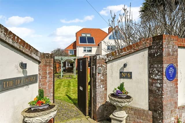 The home was formerly owned by English composer Eric Coates