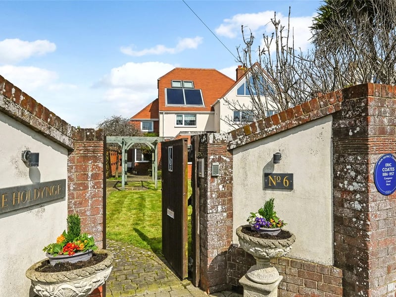 The home was formerly owned by English composer Eric Coates 