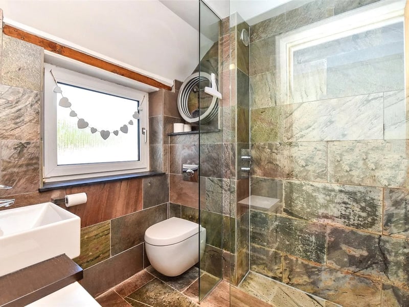 The main bathroom on the first floor