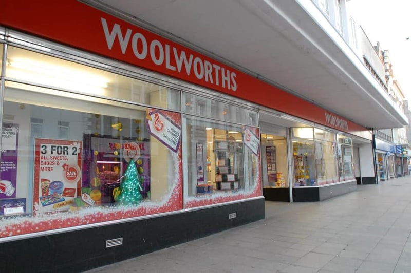 Woolworths was a favourite shop for many until its closure.