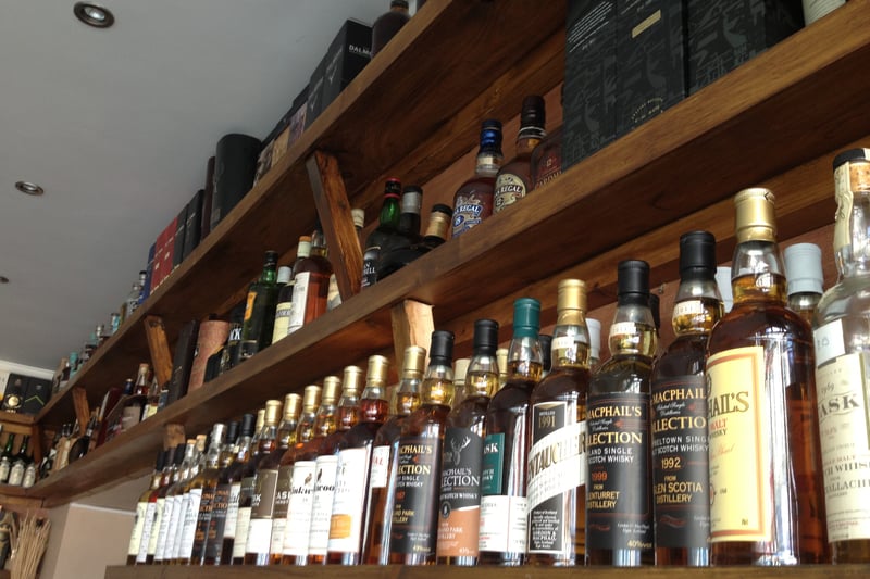 Believe it or not, Artisan restaurant on Wishaw’s main street has over 1300 whisky’s on offer, making it one of the biggest collections in Europe once upon a time. They offer tasting sessions in their lounge, and they also cook traditional Scottish food in generous, hearty portions. 
