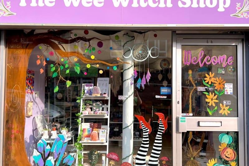 Ran by a real-life practising Wishaw Witch, the store is new to Wishaw’s high street, and you can find crystals, books, tarot /oracle / angel cards, herbal remedies, pendulums, home ware, spell jars, candles, incense, altar accessories, essential oils, jewellery and just about anything else that’s magic-adjacent. Its incredibly encouraging to see a retail opening in the middle of Wishaw that’s not a chain bookie, takeaway, or hairdressers - so make sure to support local business!