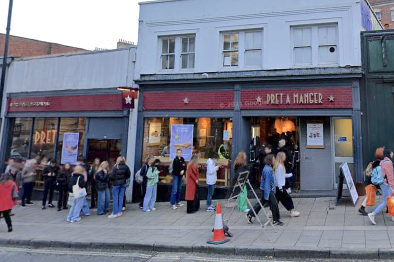 A big favourite with Bristol University students and always busy, the Queens Road Pret a Manger currently stands at the bottom of the rankings according to Tripadvisor but do you agree?