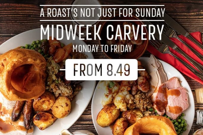 Sunday Menu Toby Toby Carvery launches ‘delicious Sunday roast any day of the week ...