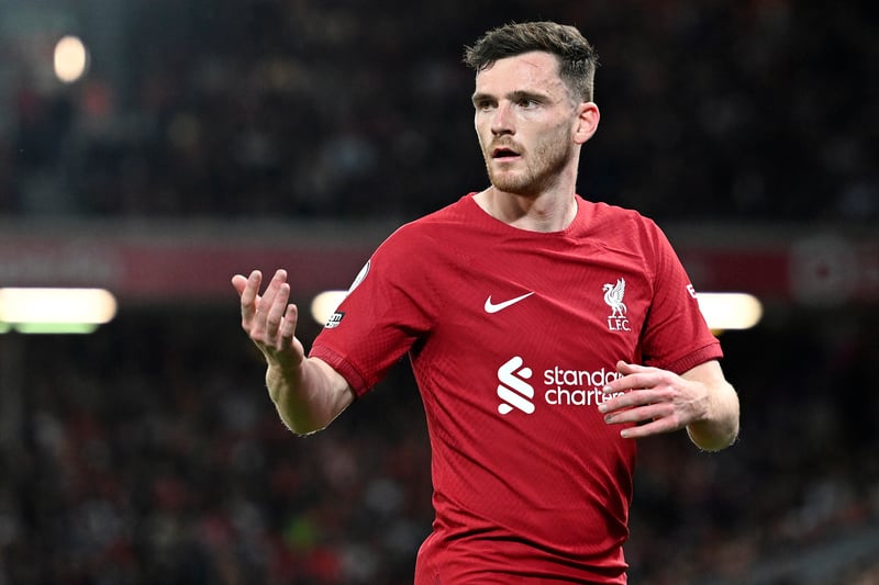 It’s safe to say Andy Robertson will keep his spot in the Liverpool XI.