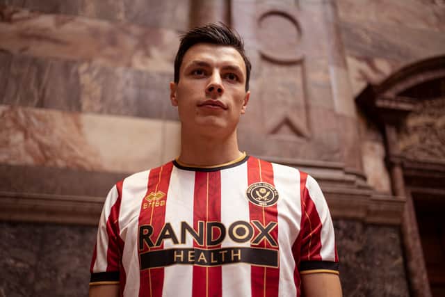 Sheffield United’s new limited-edition promotion shirt
