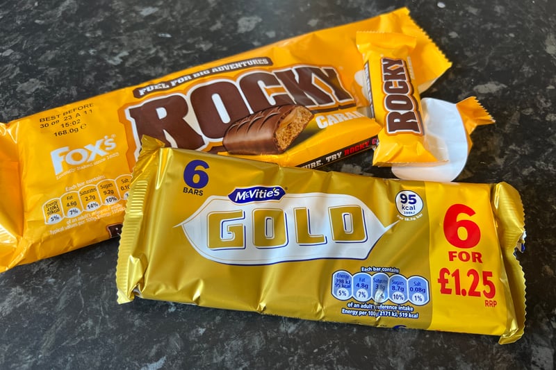 A sweet treat doesn’t have to be expensive. I’m a big fan of Mcvitie’s Gold and Fox’s Rocky bars, which are available in multi-packs for little over a pound from most supermarkets.