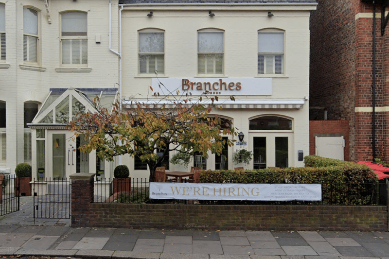 Branches, on Osborne Road, has a five star rating from 1,149 reviews.