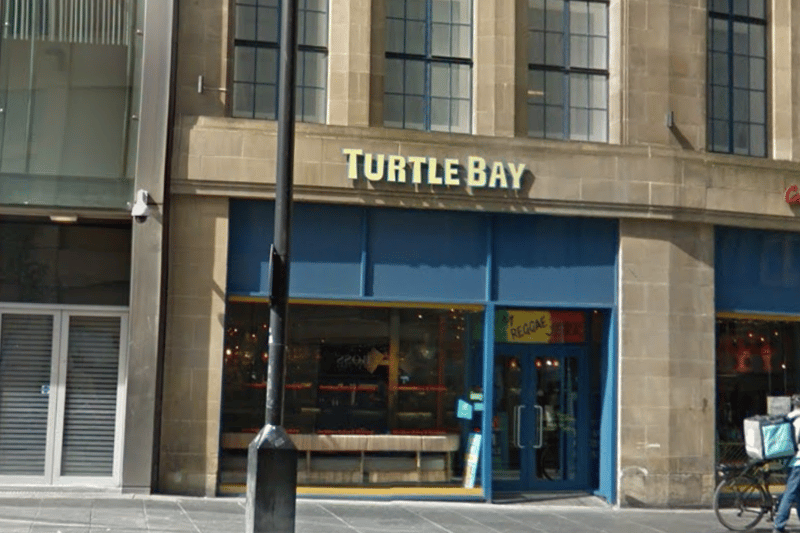 Turtle Bay Newcastle, on Newgate Street, has a 4.5 star rating from 2,158 reviews.