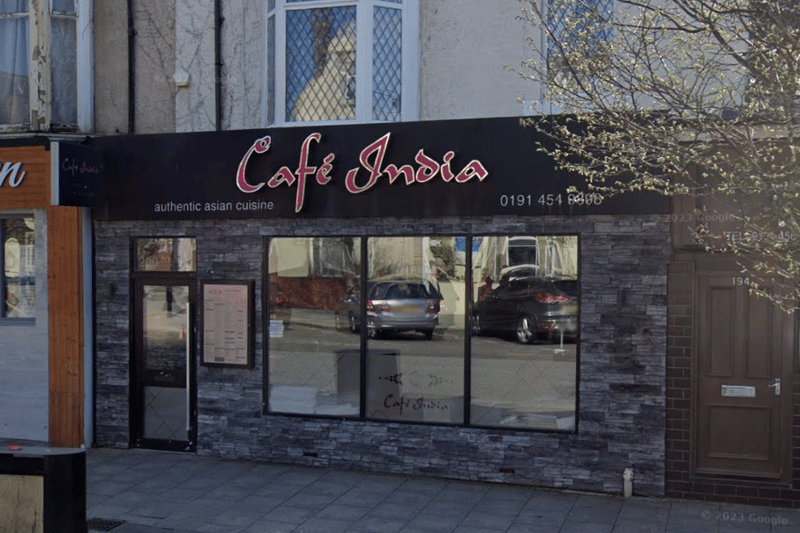 Cafe India, on Ocean Road in South Shields, has a 4.5 star rating from 248 reviews.