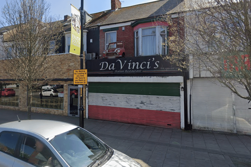 Da Vinci’s, on Ocean Road in South Shields, has a 4.5 star rating from 547 reviews.