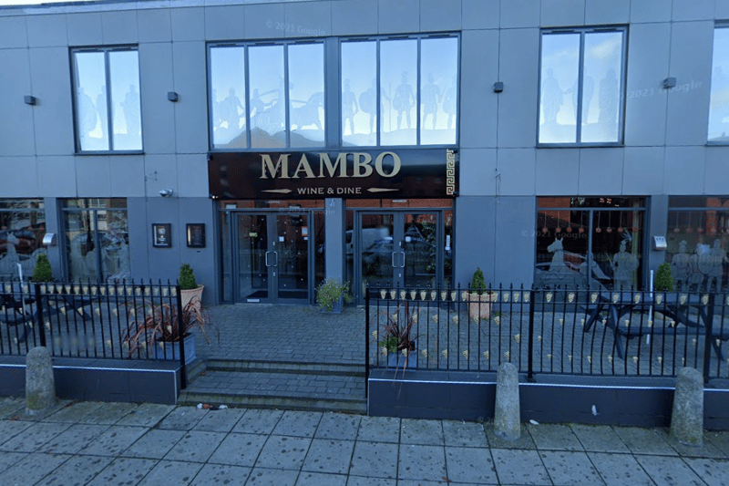Mambo Wine and Dine, on Winchester Street in South Shields, has a 4.5 star rating from 337 reviews.