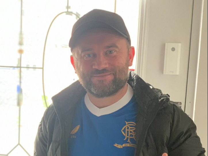 The River City and Glasgow pantomime actor is a famous Rangers supporter: I2 have been going to Ibrox since I was eight or nine. My dad was a mad Rangers fan and he went to games everywhere. I have my own season ticket, and the club is a very important thing in my life. I love Rangers and my wife moans about it a lot because I am always planning my calendar around football games.”