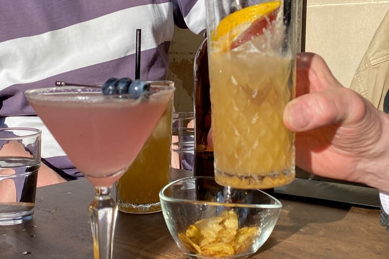 An example of some of the delicious cocktails which are on offer. 