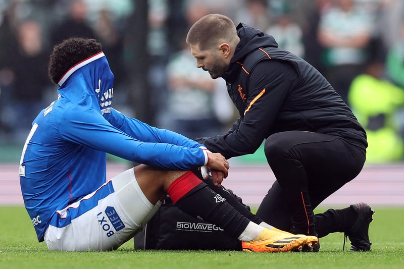 The Bayern loanee’s season is over after he picked up an injury during the Scottish Cup semi-final defeat to Celtic.