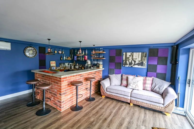 Bar in the games room