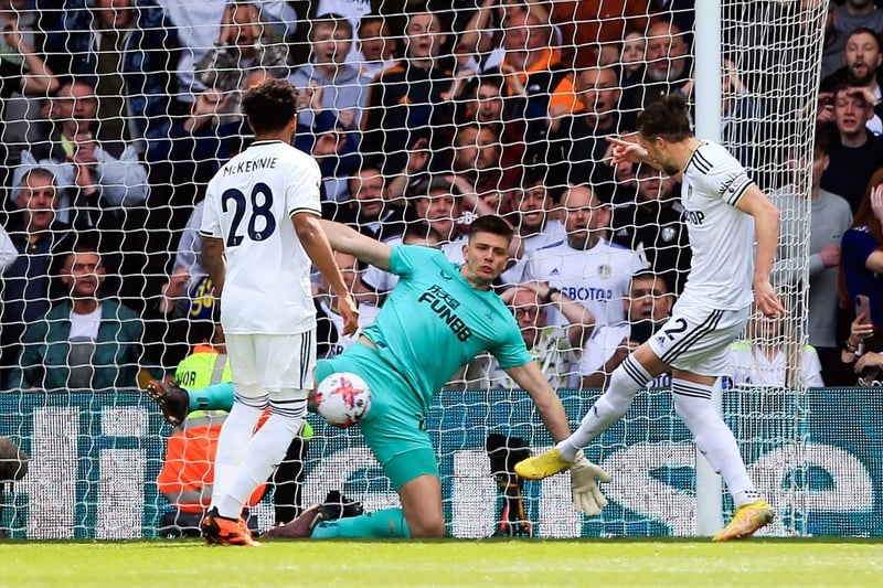 Did well to claw at Rodrigo’s header but couldn’t deny Luke Ayling on the rebound. One clean sheet in 17 now. Made a great save to deny Patrick Bamford from the penalty spot but will have been disappointed to be wrong-footed by Leeds’ deflected equaliser late on. 

