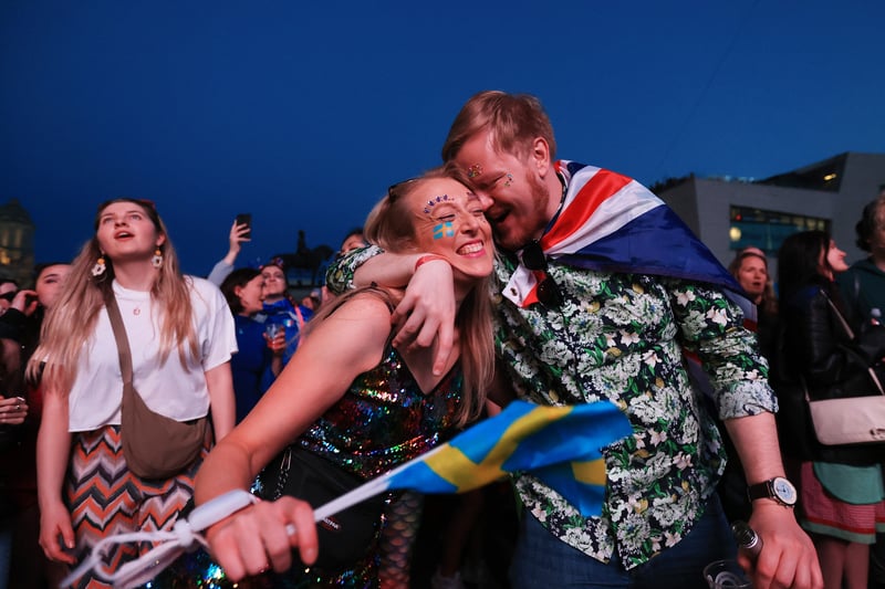 Eurovision fans spread the love