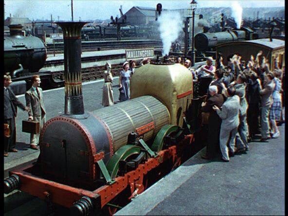 Here’s a picture from a scene of The Titfield Thunderbolt which used Bristol Temple Meads as a location for Mallingford station in the 1953 film. Other locations included Limpley Stoke, Camerton and Midford - all in Somerset. 