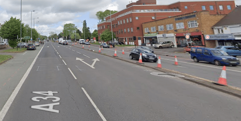 A motorbike rider died after a collision in Birmingham on May 13. The man, aged 24, suffered serious injuries after hitting a junction box in Walsall Road, Perry Barr at just before 7.30pm. The driver of a blue Ford Fiesta was later arrested on suspicion of drink-driving.(Photo - Google Maps)