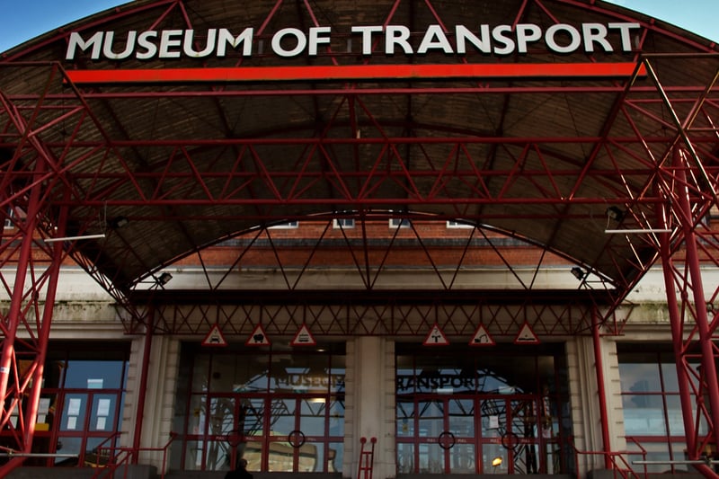 The old frontage to the Museum of Transport which regularly attracted 500,000 visitors a year. 