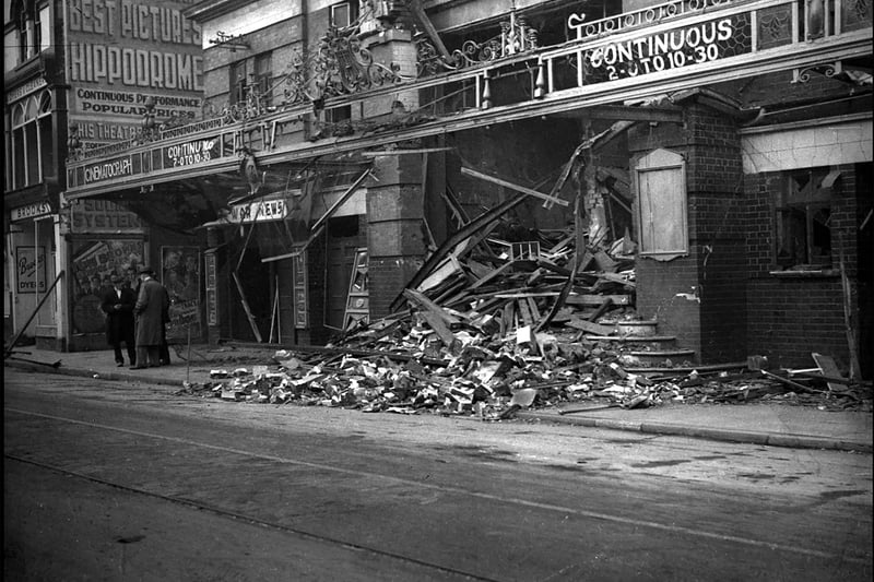 The Bedminster Hippodrome on East Street opened in 1911 but it was bombed in the Blitz in 1941 and never reopened. It was demolished after the war.