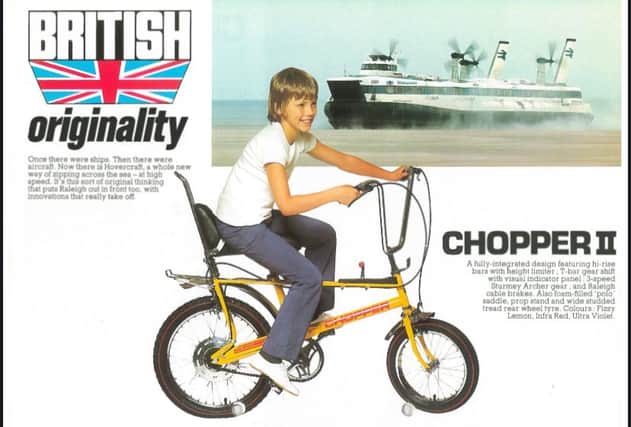 Raleigh Chopper was introduced to the market in 1969