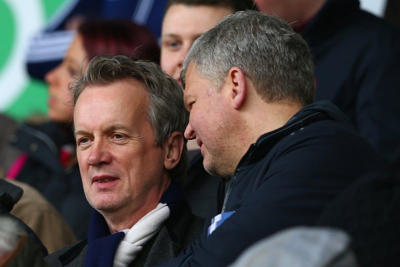 Presenter Adrian Chiles and comedian Frank Skinner are both big Albion supporters, and are often seen at the Hawthorns cheering on their local team