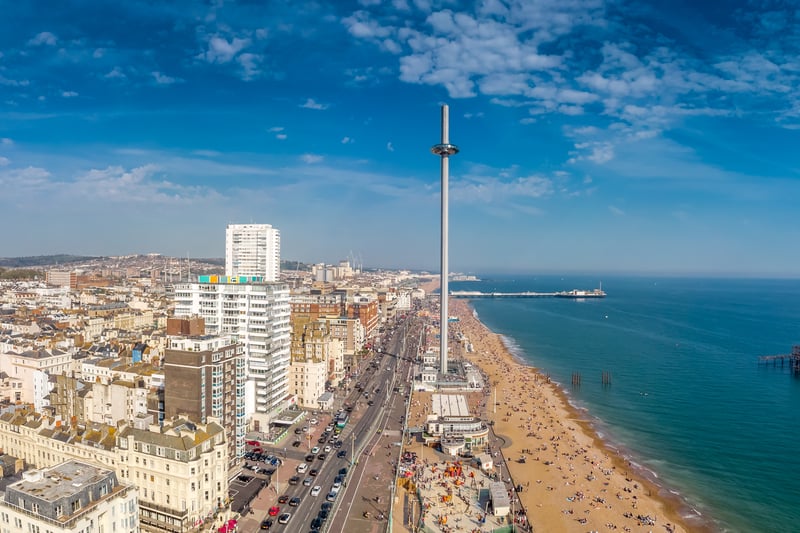 Brighton was the second most popular city for Londoners to move to in year ending June 2020. 5,558 made the move to the seaside city that year