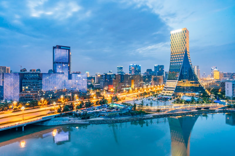 According to the AQI, Chengdu’s air quality is 127 today making it the seventh most polluted city in the world. (Photo - Govan - stock.adobe.com)