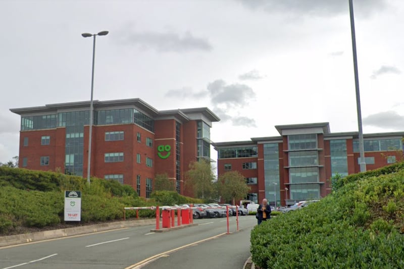 The AO World founder and CEO has an estimated net worth of £210million. The AO headquarters (pictured) is located in Bolton. Credit: Google Maps