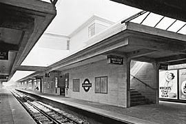 The Piccadilly line also opened in 1906 as the Great Northern, Piccadilly and Brompton Railway and was extensively extended in the 1930s to form today’s line.