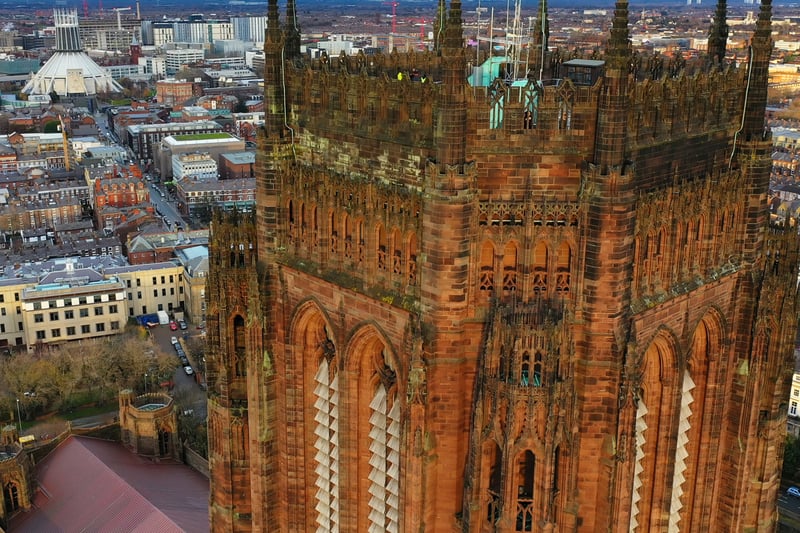 The largest cathedral in the UK and fifth largest in the world, Liverpool Cathedral is one of the city’s highest rated attractions. The cathedral is home to amazing, large-scale art installations and food is available at the Welsford Bistro. Liverpool Cathedral is free to visit.
