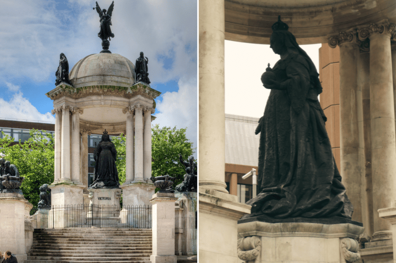 The Queen Victoria Monument at Derby Square was unveiled in 1906 and is a famous Grade II Listed landmark. However, it’s well known by locals for something else. If viewed at a particular angle, it appears the queen may have been king.
