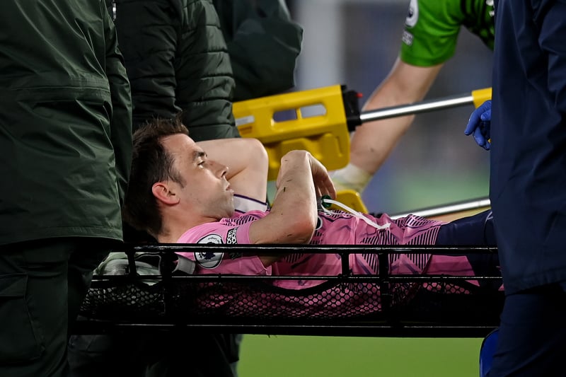 The Everton captain was forced to undergo knee surgery after being stretchered off against Leicester. 