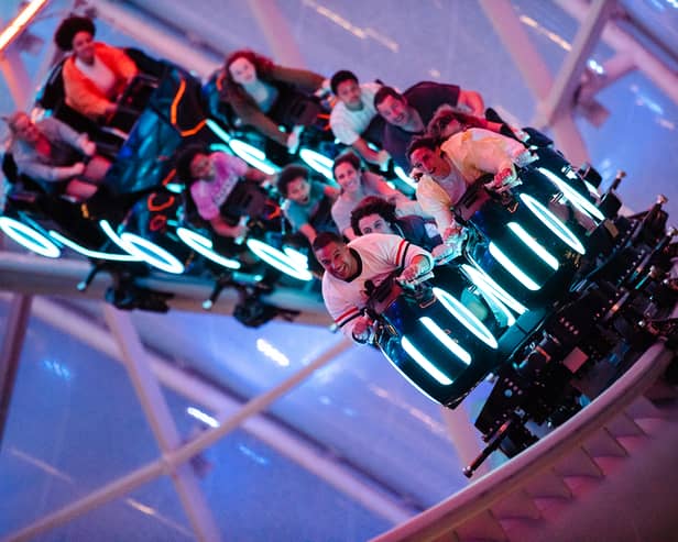 TRON Lightcycle at Walt Disney World (Steven Diaz, Photographer)