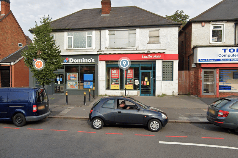 Located on Stratford Road, this Dominos pizza takeaway has a rating of 3.2 on Google. (Photo - Google Maps)