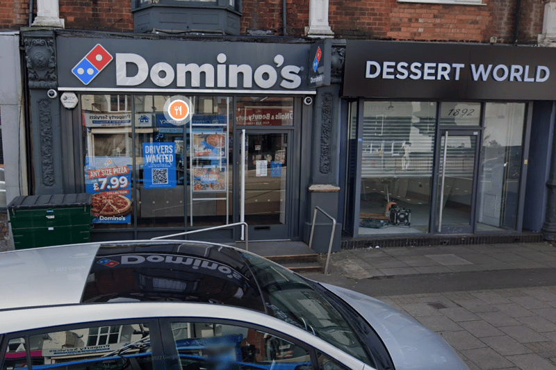 Located on Pershore Road in Cotteridge, this Dominos pizza takeaway has a rating of 3.4 on Google. (Photo - Google Maps)