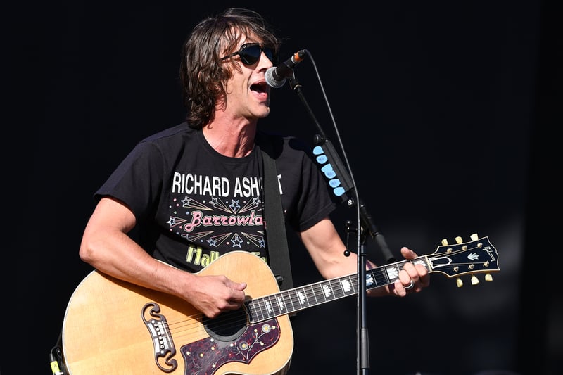 As you can tell by Richard Ashcroft’s t-shirt he is a huge fan of the gig venue and has appeared there as a solo artist and part of The Verve. 
