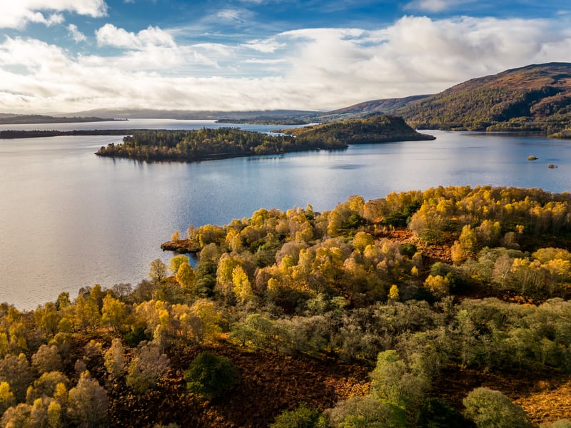 This majestic island is for sale in Loch Lomond and it has 14th century links to Robert the Bruce