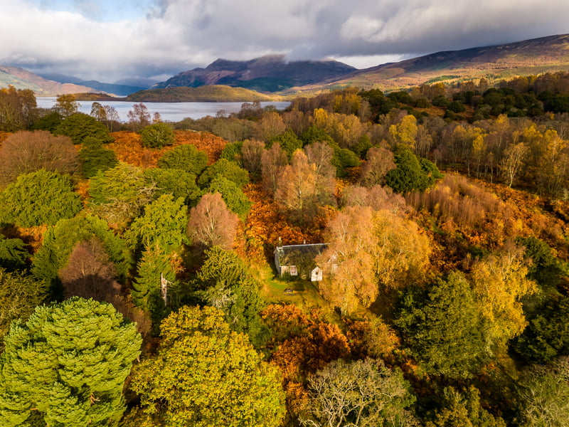 The cottage has been used as a holiday rental for lucky visitors
